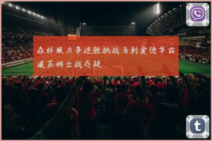 森林狼力争连胜挑战马刺爱德华兹道苏姆出战存疑
